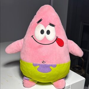 Pink and Green Plush Toy